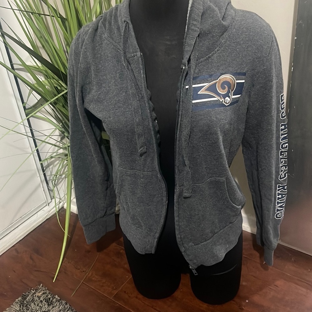 Los Angeles Rams zip up hoodie